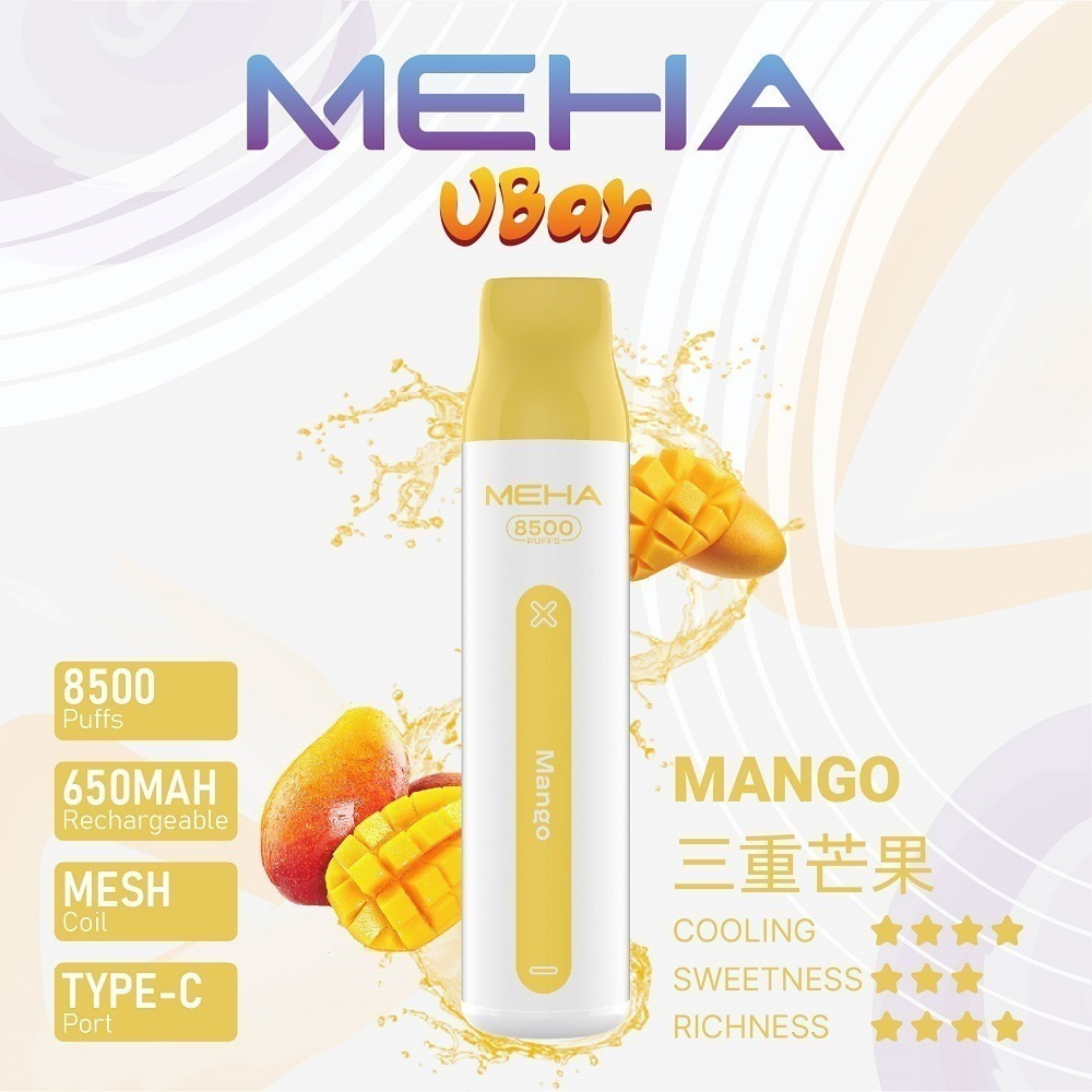 MEHA魅嗨拋棄式一次性 8500口VBar小白條